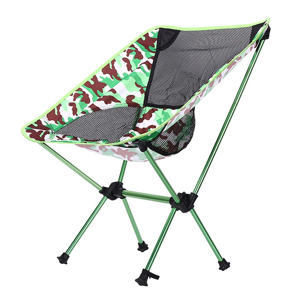 Lightweight Folding Beach Chairs for Adults - Portable Camping Chair with Carry Bag, Heavy Duty & Compact Design for Outdoor, Travel, Picnic, BBQ, Beach, Festival - Perfect for Backpacking, Camping Trips and Relaxing in the Sun