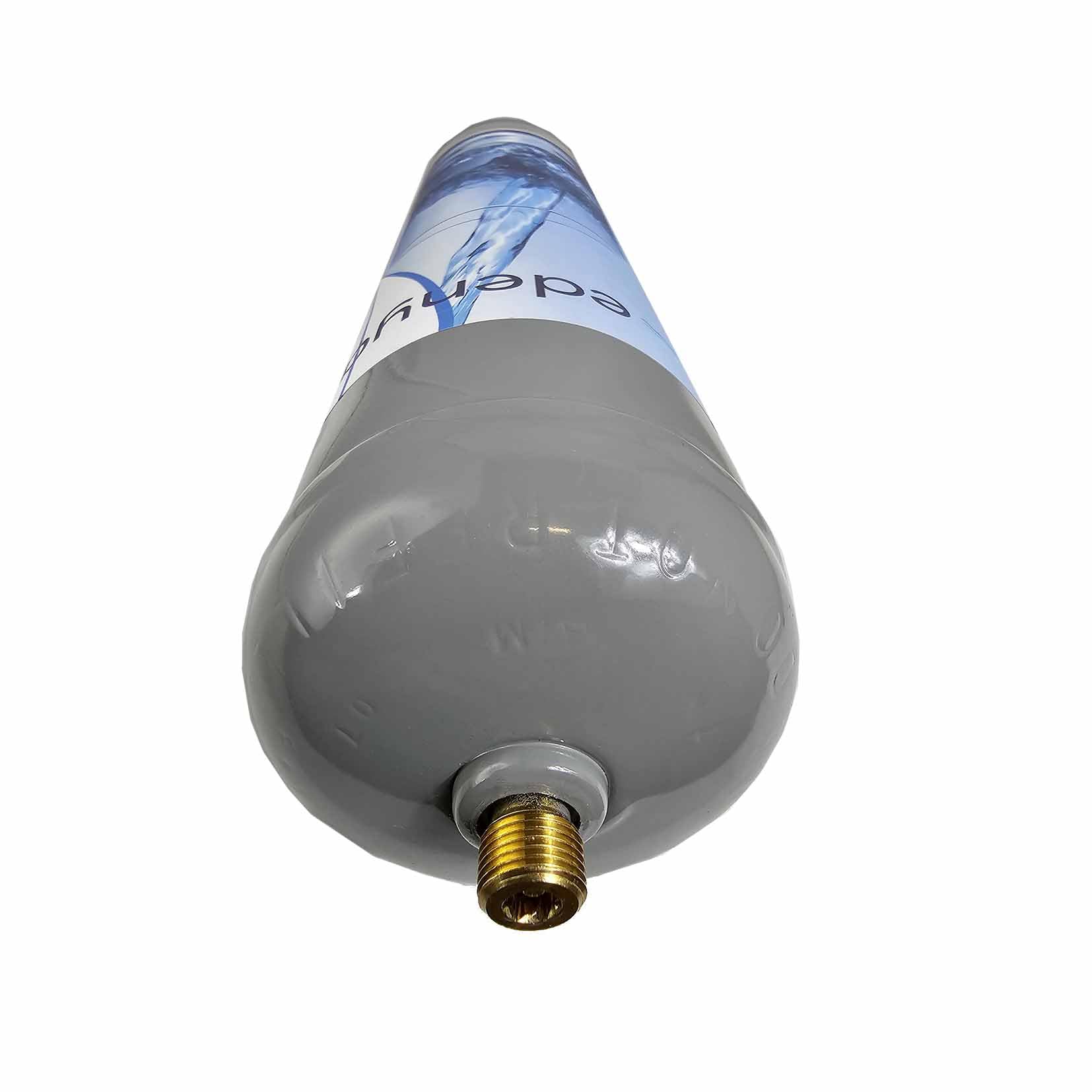 6 Disposable CO2 Canisters 600g for Sparkling Water - M11x1 Thread Connection - Perfect for Soda Makers & Home Carbonation | Edenya Bubbles E290 Compatible