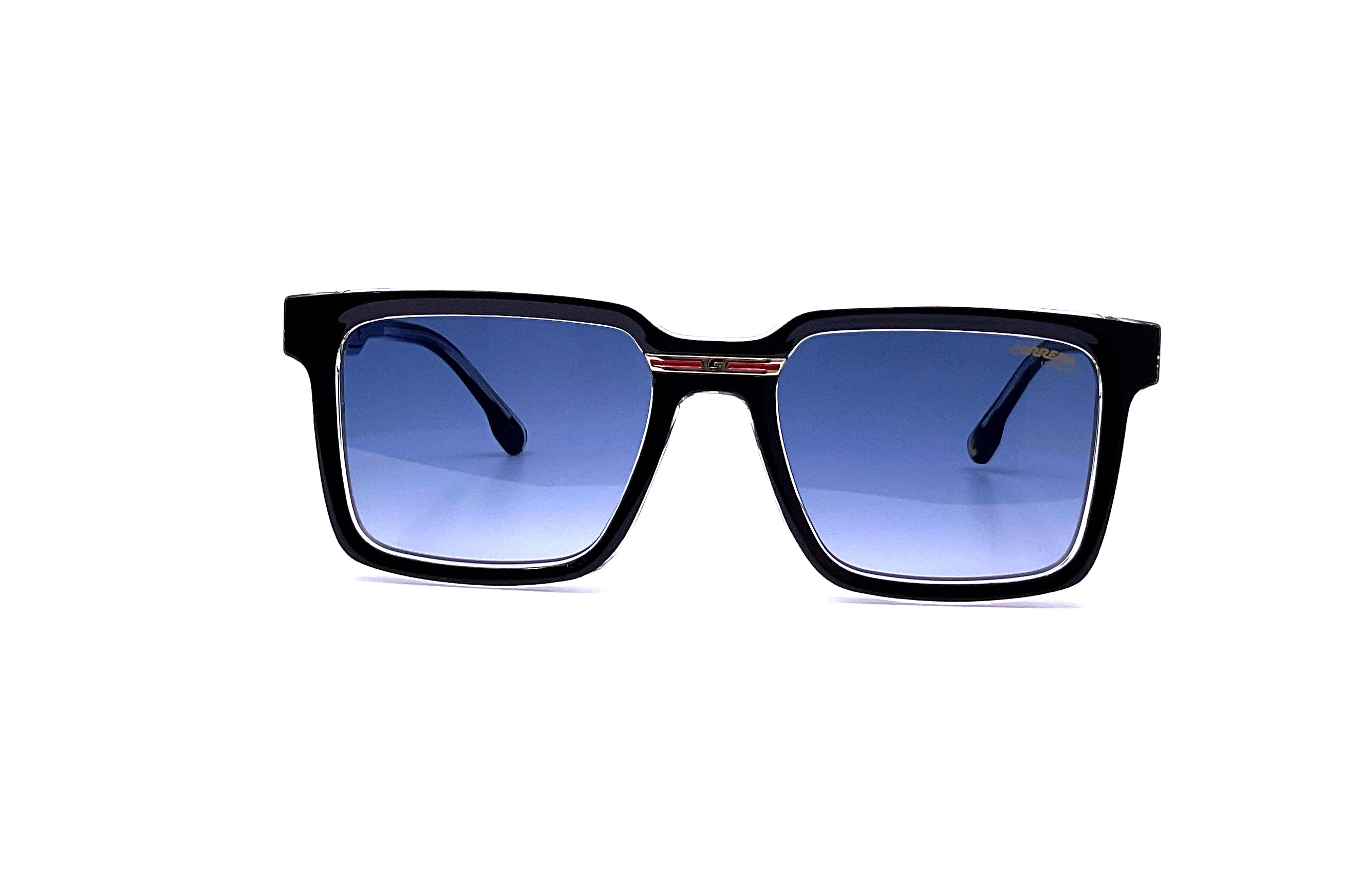 Carrera Victory C 02/S Sunglasses - Black Crystal Frame for Men & Women - UV Protection, Fashion Eyewear for Driving, Outdoor Sports & Daily Wear