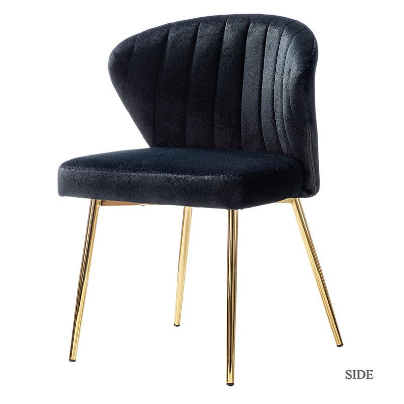 Luxury Aruna Velvet Upholstered Accent Chair - Soft Velvet Fabric, Comfortable Seating for Living Room, Bedroom, or Office - Elegant Home Decor & Stylish Furniture
