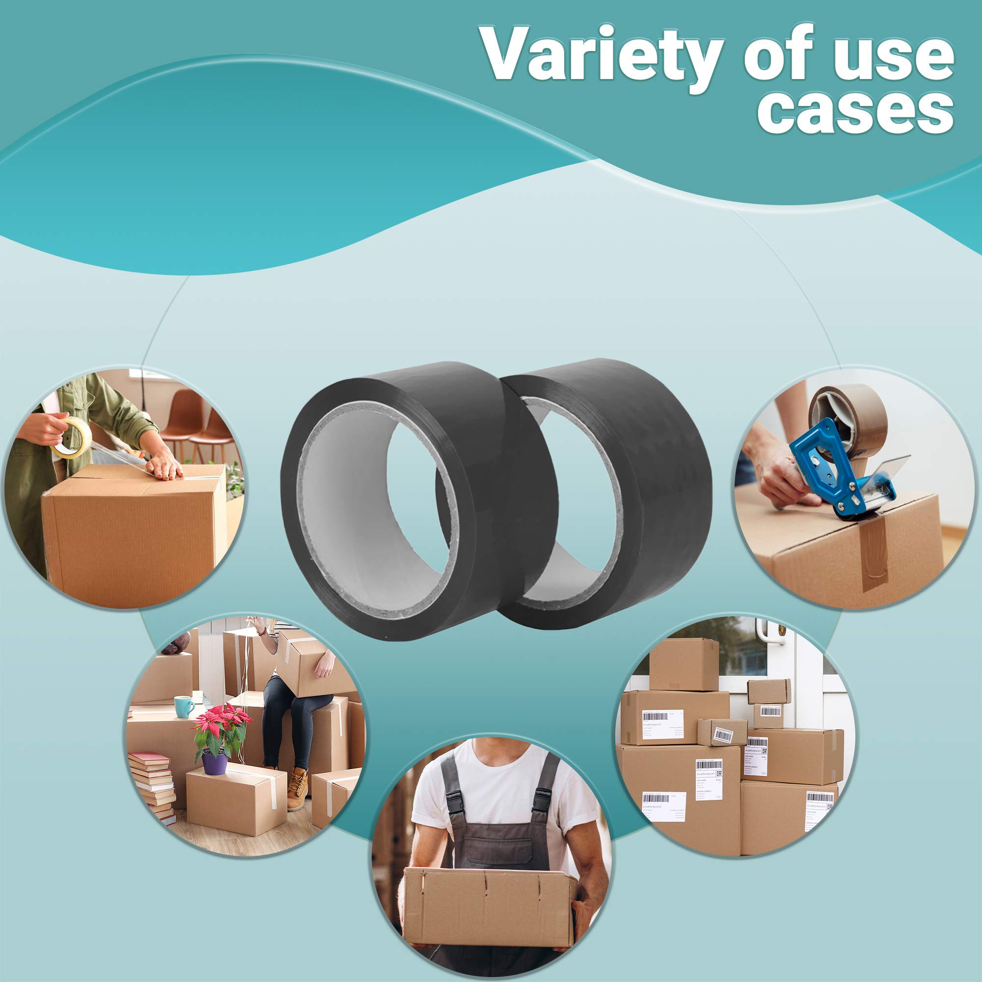 APQ 36 Rolls Heavy Duty Carton Sealing Tape 2