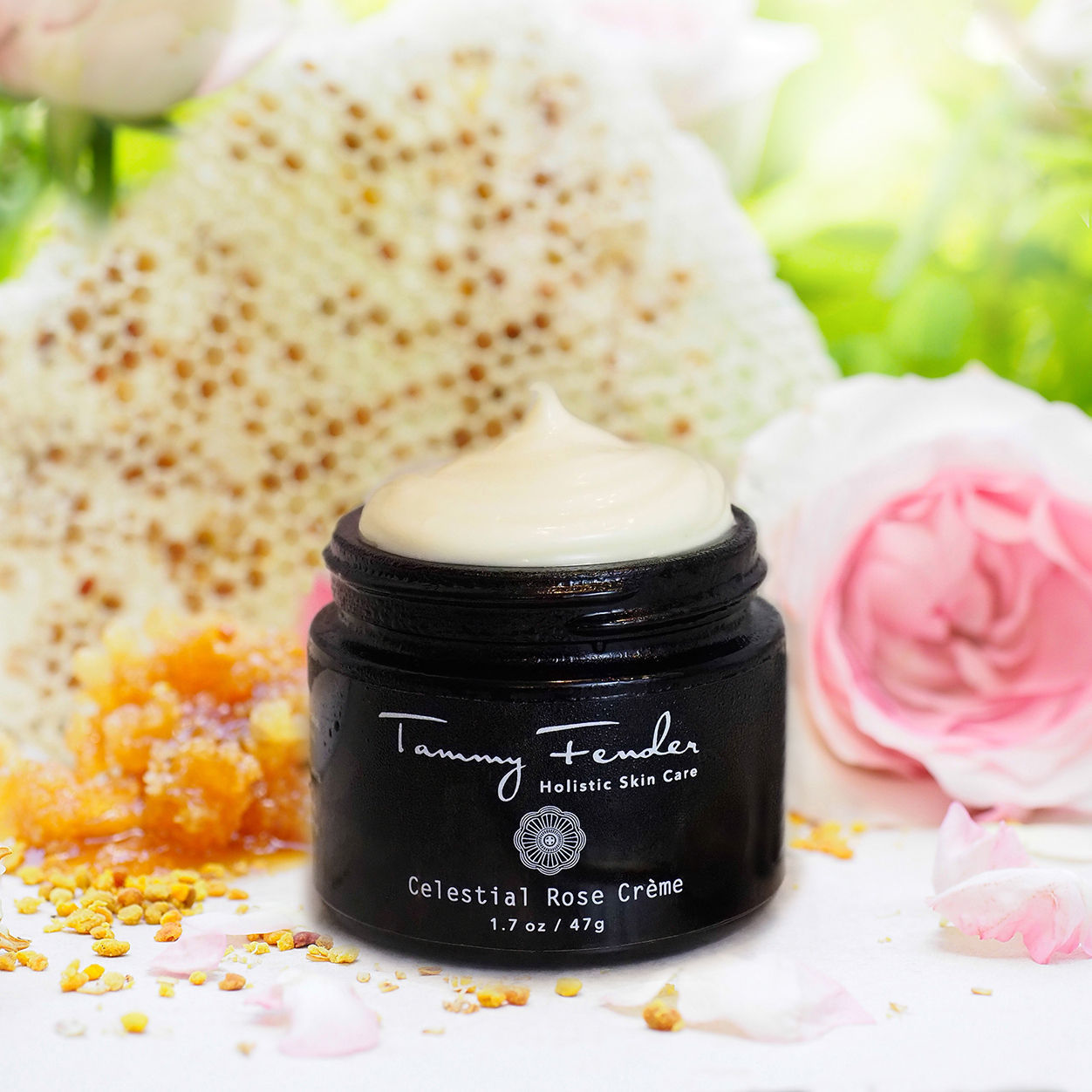 Celestial Rose Crème - Luxurious Hydrating Face Cream with Natural Rose Extract for Glowing Skin | Perfect for Daily Skincare Routine & Nighttime Moisturizing