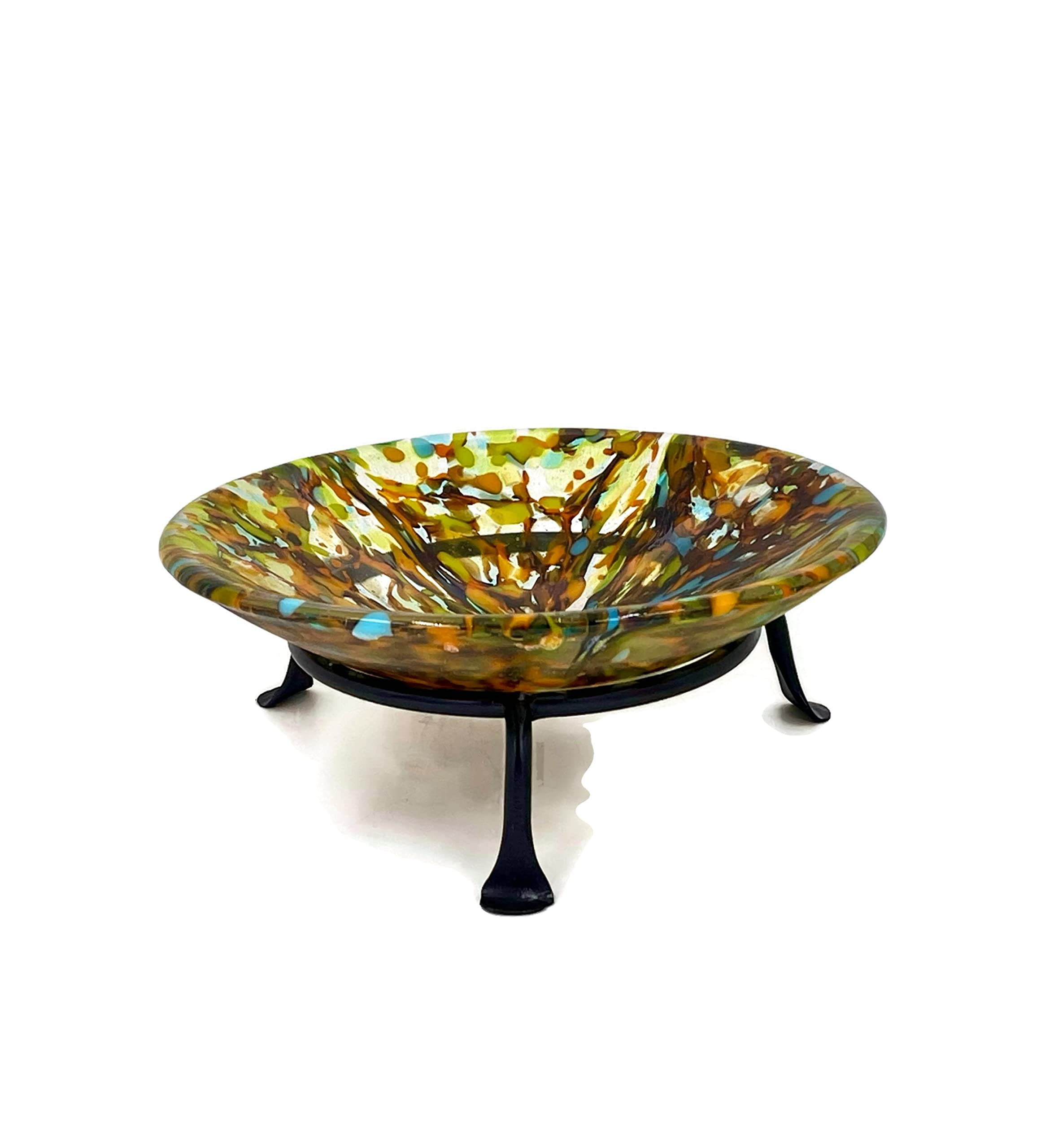 Vintage Art Glass Bowl - 7.5