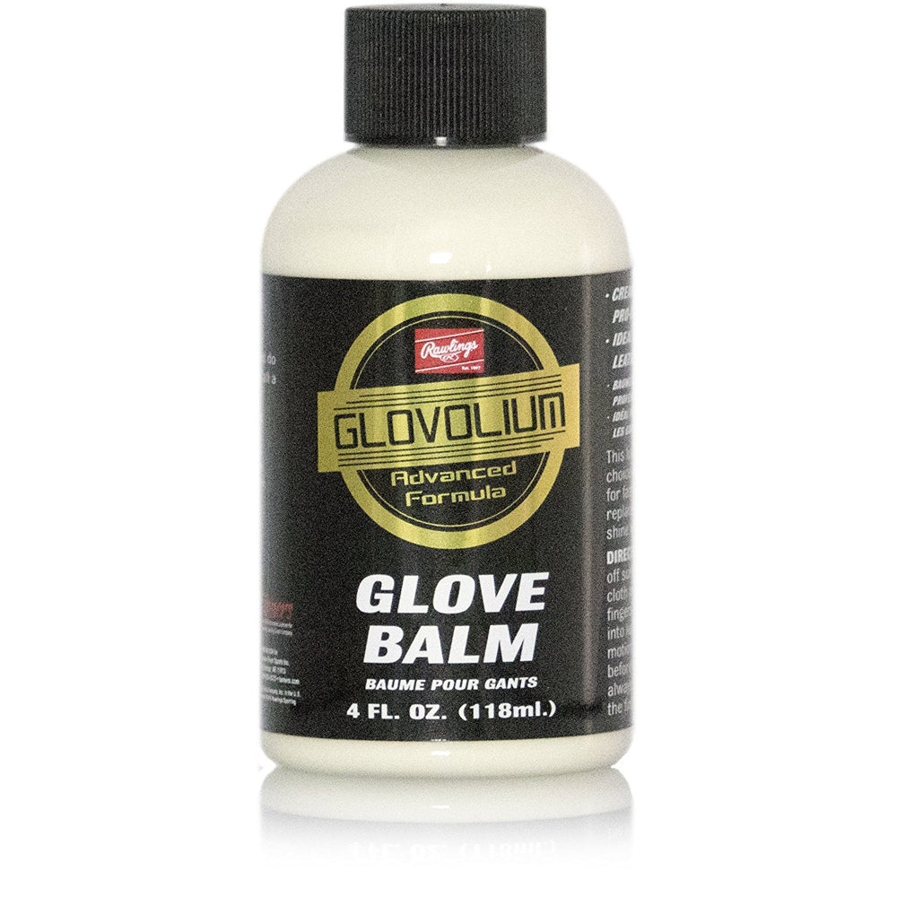 Rawlings Glovolium Glove Balm - Premium Leather Conditioner for Baseball & Softball Gloves | Extends Glove Life, Enhances Grip & Prevents Cracking | Perfect for Players, Coaches & Sports Enthusiasts