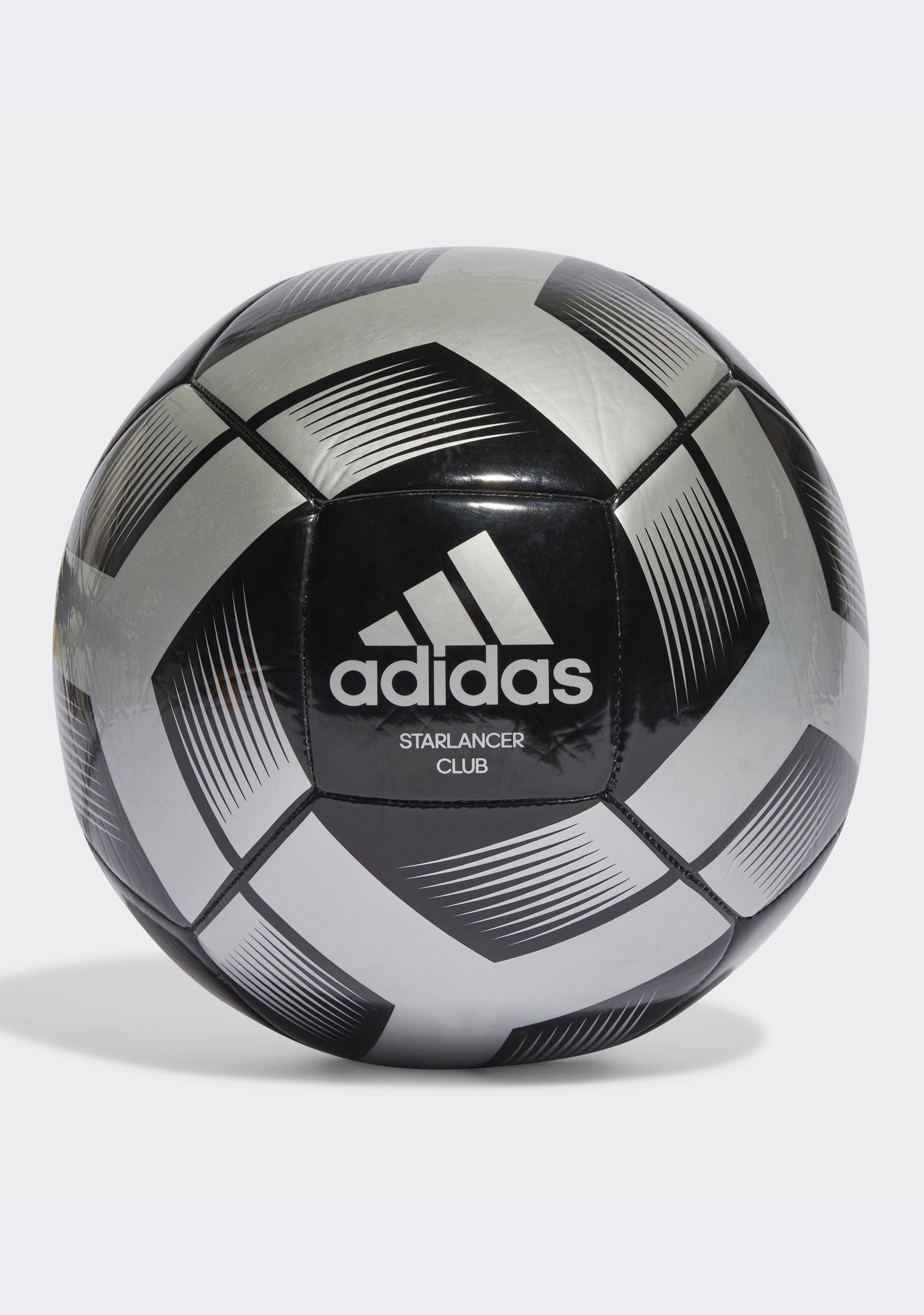 Adidas Starlancer Club Soccer Ball - Official Size 5 Match Ball for Training & Games - Perfect for Youth & Adult Soccer Players - Indoor & Outdoor Use