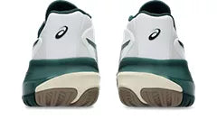 ASICS Men's Gel Resolution X Tennis Shoes - White/Saxon Green - High-Performance Court Sneakers for Competitive Play & Training