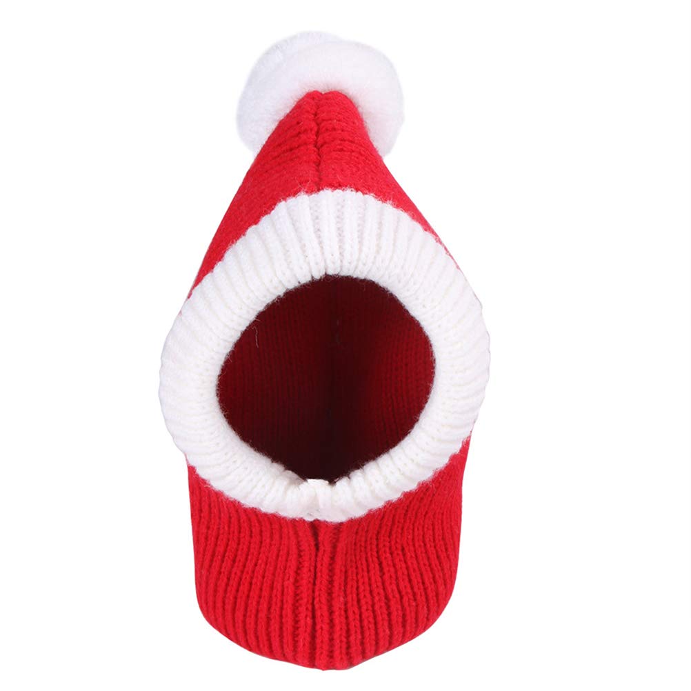 1 Pc Christmas Pet Hat for Dogs & Cats - Cozy Knit Xmas Hat, Festive Dog Sweater & Scarf Set - Holiday Pet Accessories for Small Dogs & Puppies - Perfect for Christmas Photos & Party Outfits