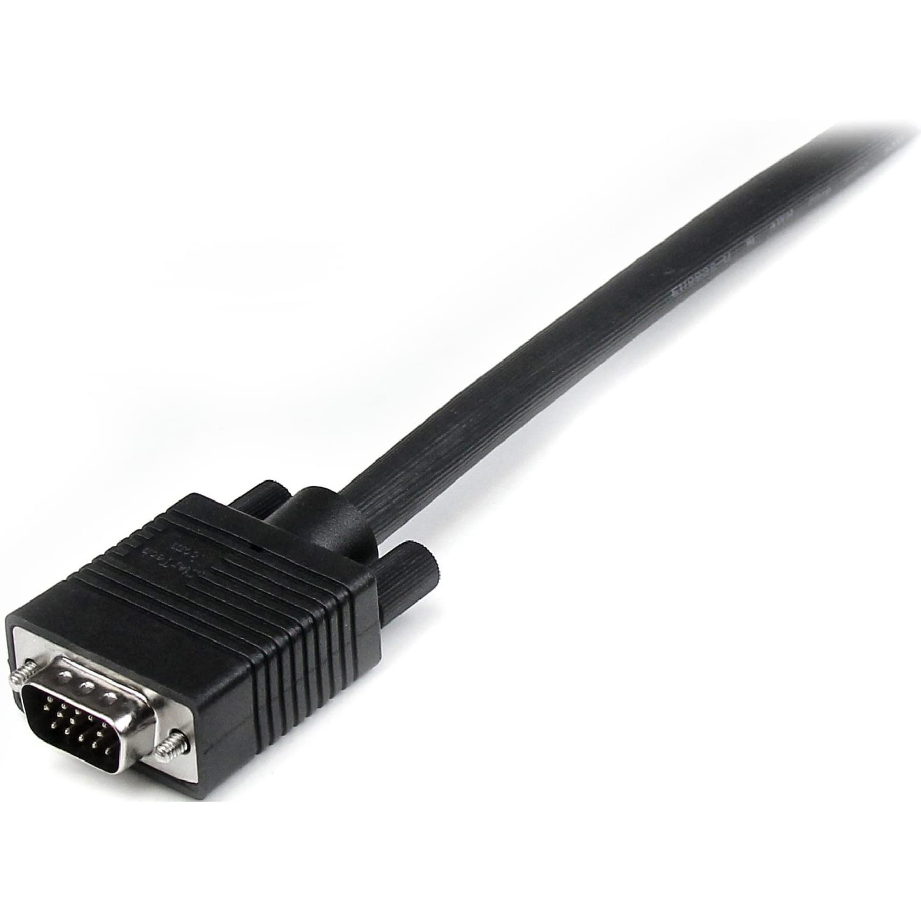 StarTech.com 1ft VGA to VGA Cable HD15 M/M - High Resolution Coaxial Monitor Cable for PC, Laptop, Projector - Perfect for Office, Home Theater & Gaming Setup (MXT101MMHQ1)