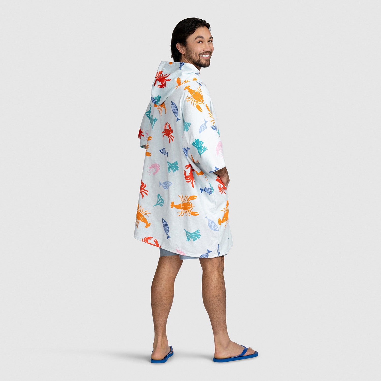 European Summer Beach Oodie - Soft & Cozy Oversized Hoodie for Women & Men - Perfect for Beach, Travel, and Lounging at Home