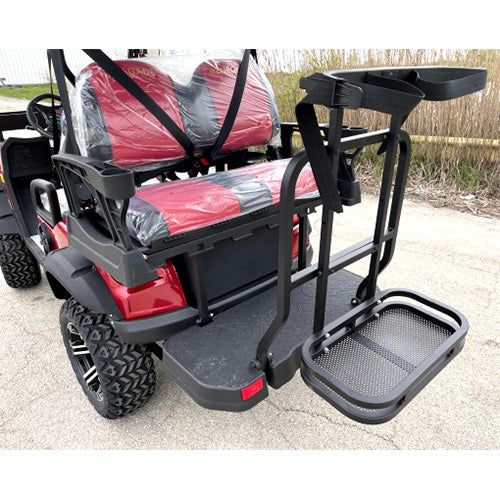 48V Electric Golf Cart 4 Seater - Lifted Renegade+ Edition Utility UTV | Compare to Coleman & Kandi | Red | Perfect for Golf Courses, Campuses & Resort Transportation