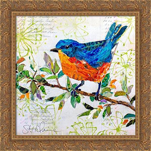 Canvas Art in a Gold Ornate Wood Frame