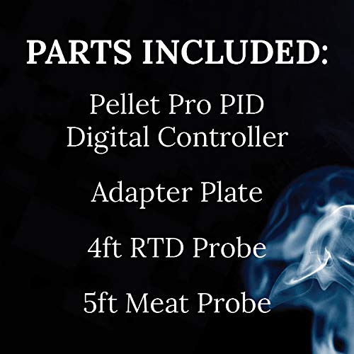 Smoke Daddy PID Pellet Grill Controller - Universal Digital Temperature Control for Traeger, Camp Chef & Other Pellet Grills - Perfect for BBQ, Smoking & Outdoor Cooking