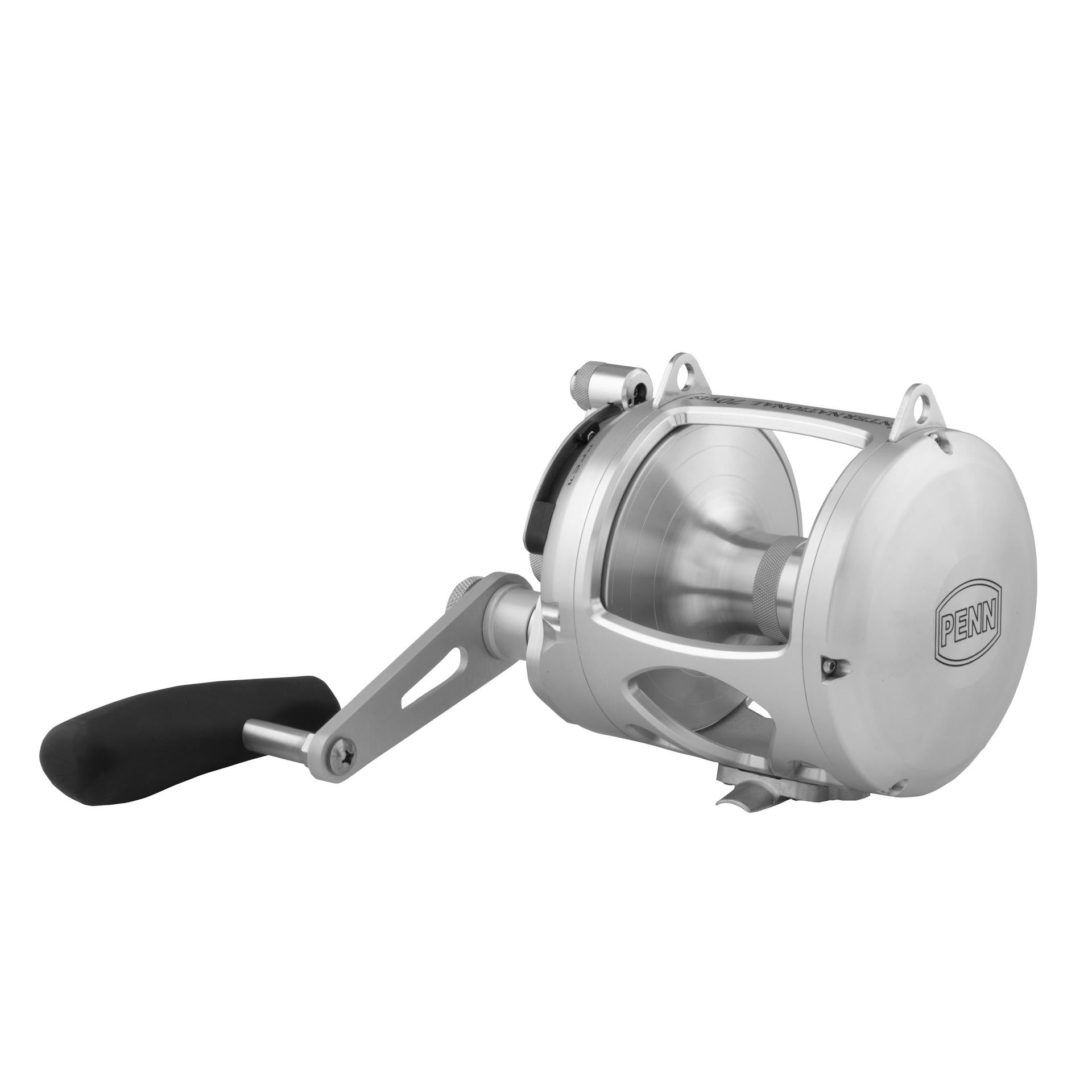 International® VIS Two Speed Conventional Fishing Reel - Saltwater & Freshwater Angling Gear for Offshore & Inshore Fishing
