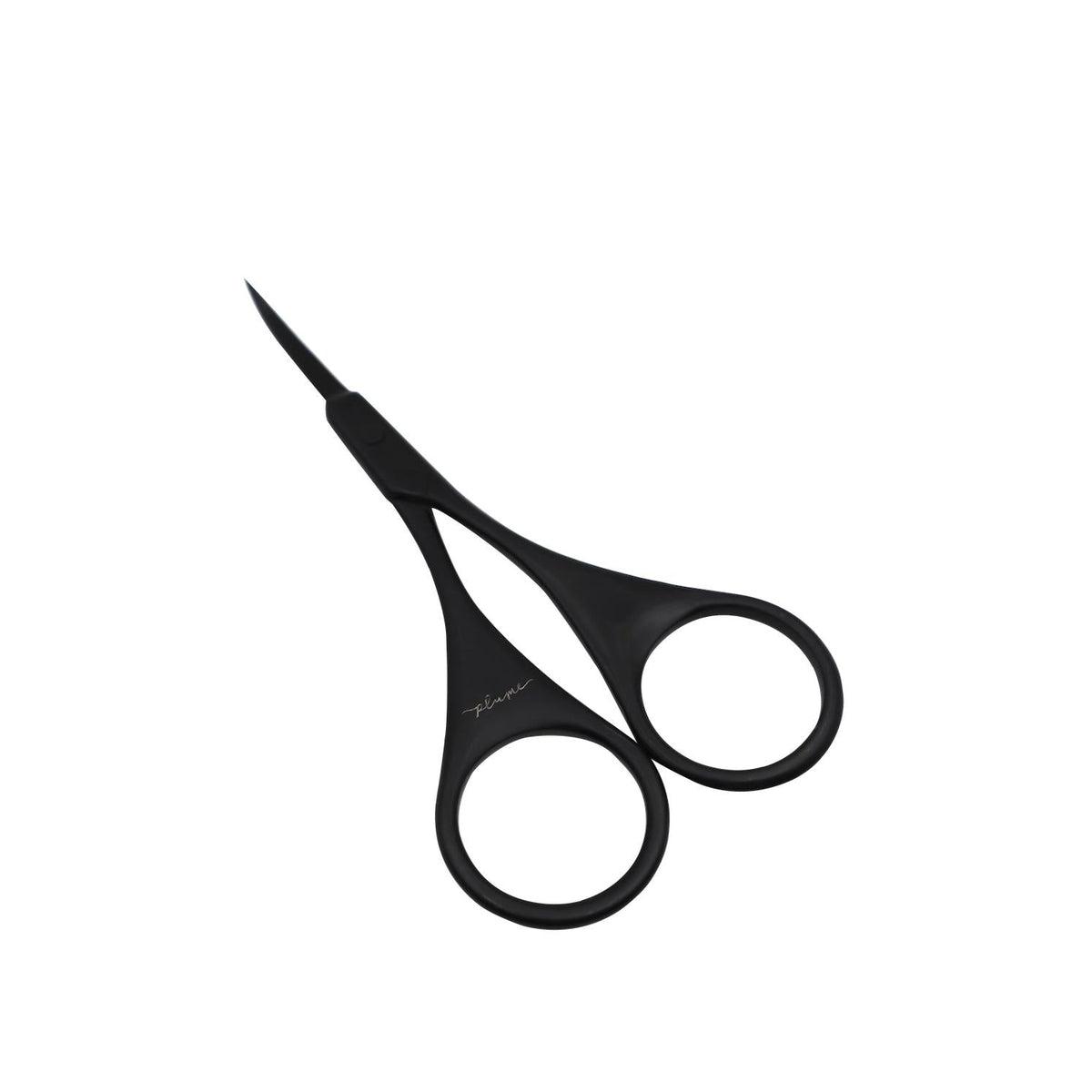 Professional Stainless Steel Brow Scissors for Precise Trimming & Shaping - Perfect for Eyebrow Grooming, Makeup Artists & Home Use