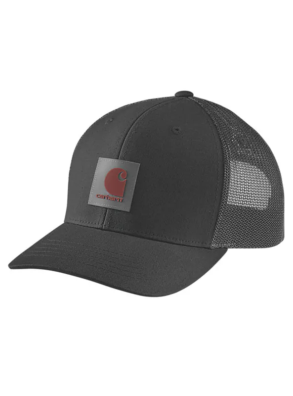 Rugged Flex™ Twill Mesh Back Logo Patch Cap - Durable Adjustable Baseball Hat for Outdoor Sports, Hiking & Casual Wear