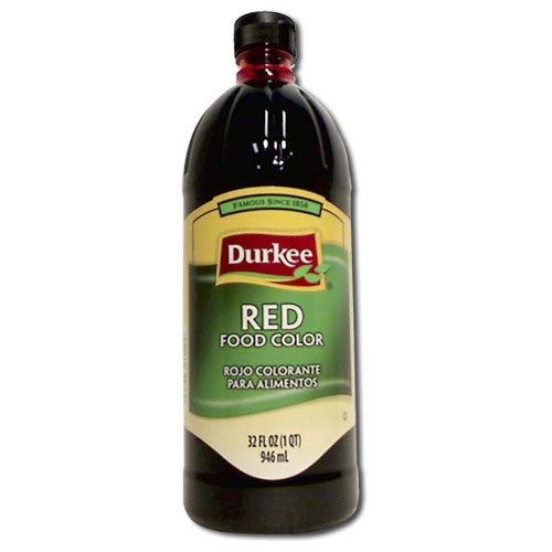 Durkee Red Food Coloring - 6 Pack (32 oz Each) | Vibrant Liquid Food Dye for Baking, Cake Decorating & Candy Making