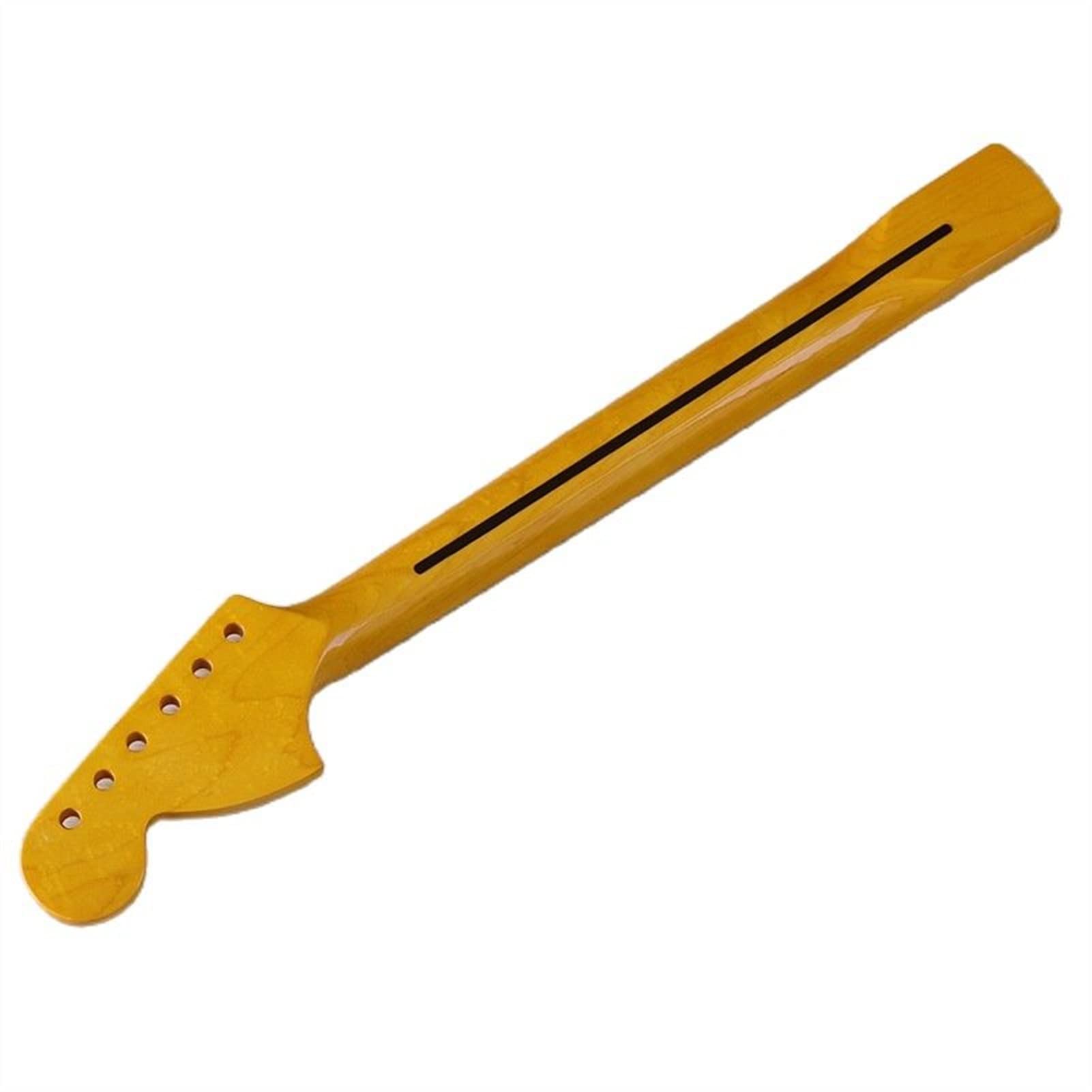 Maple Electric Guitar Neck - 6 String ST Style with 22 Frets & Large Headstock for Replacement & DIY Projects | Perfect for Rock, Blues & Metal Performances