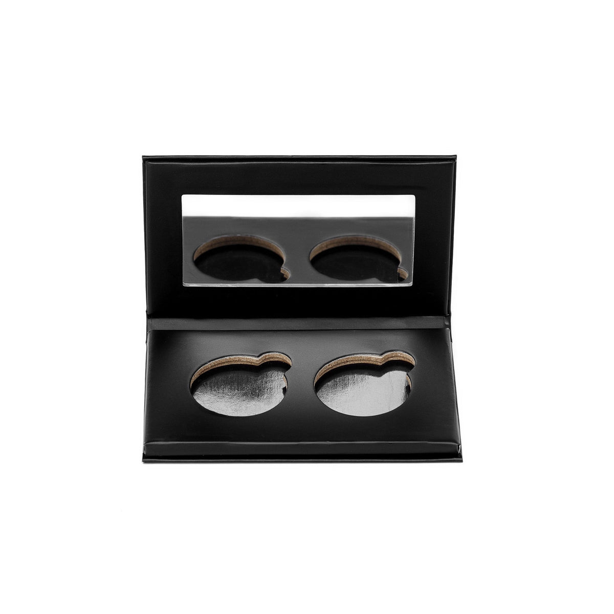 Double Shadow Compact Makeup Mirror - Portable & Lightweight for Travel, Home, and Office Use - Perfect for Makeup Application and Skincare Routine