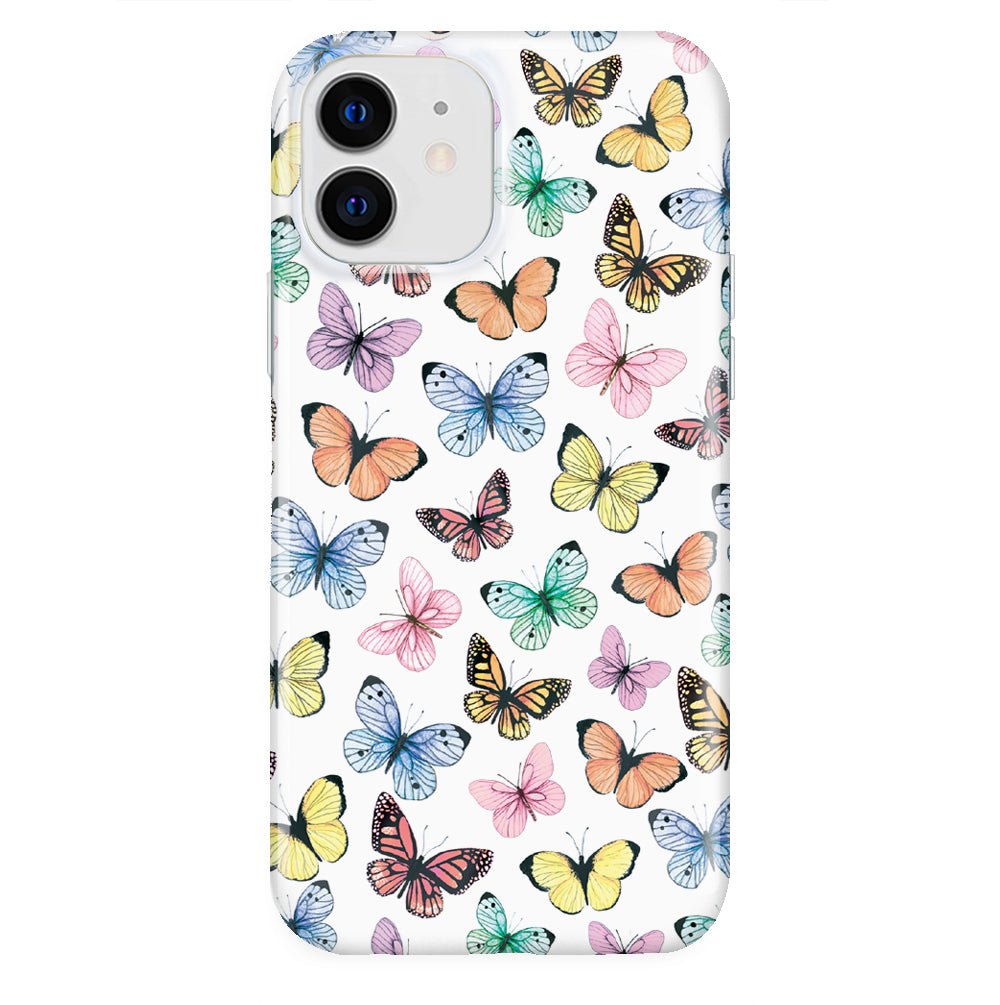 Butterfly Design iPhone Case - Elegant & Protective Phone Cover for iPhone 13/14/15 - Perfect for Nature Lovers & Fashion Accessories