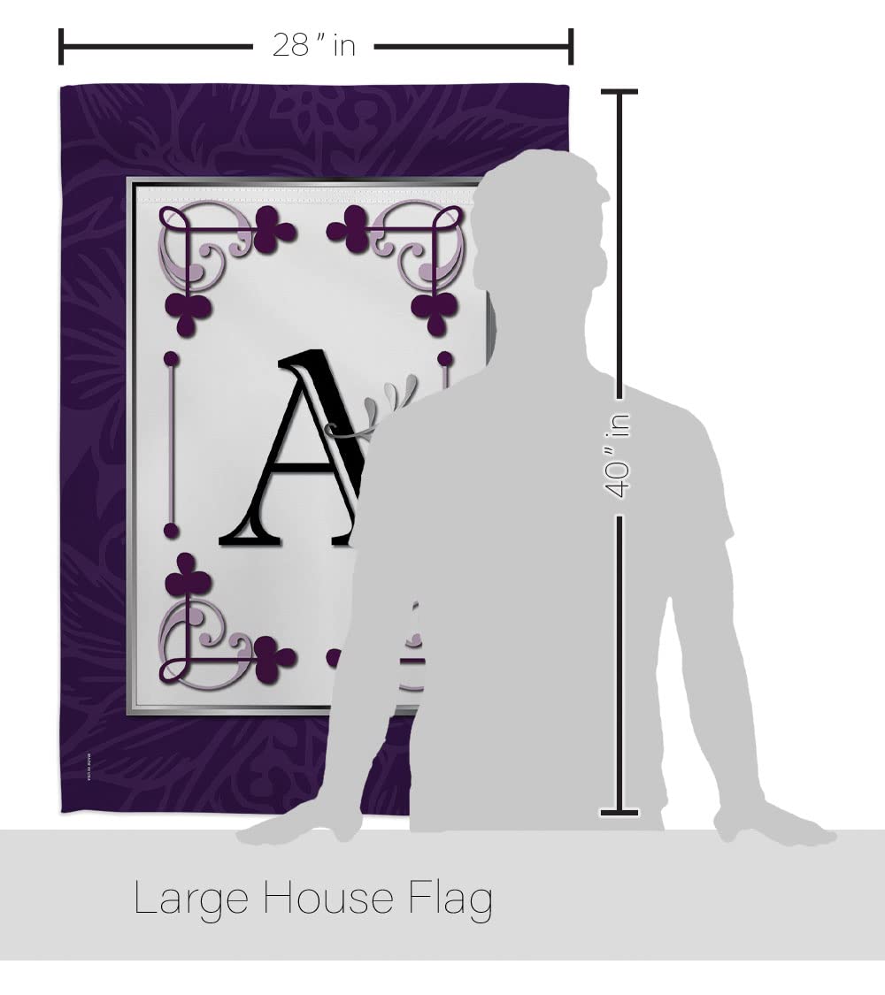 Classic A Initial House Flag Set - 28