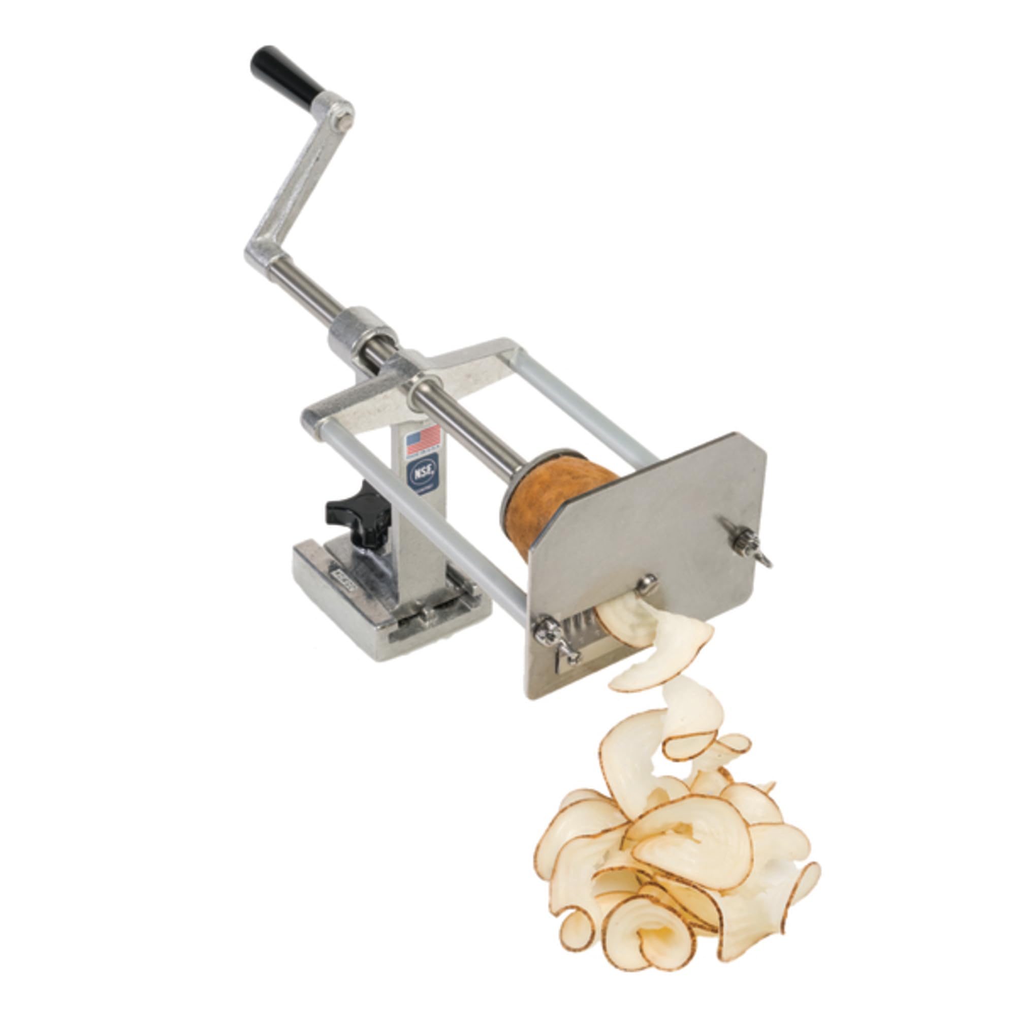 Professional Nemco Wavy Ribbon Fry Potato Cutter - Commercial Grade French Fry Maker for Restaurants, Food Trucks & Home Kitchens