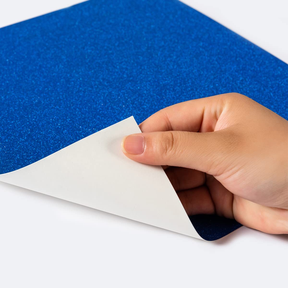 12-Pack 12x12 Inch Glitter Cardstock Paper - Premium Thick Blank DIY Scrapbooking Paper for Birthday Cards, Wedding Invitations, Graduation Party Decorations (Blue) | Perfect for Crafting, Scrapbooking & Handmade Greeting Cards