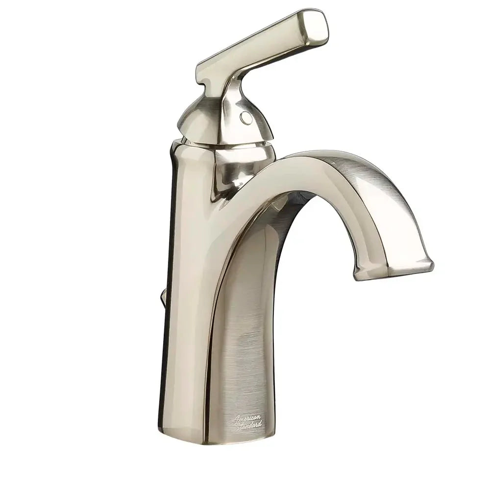Edgemere® Single Hole Bathroom Faucet with Lever Handle - 1.2 GPM/4.5 LPM Low Flow Water-Saving Design - Perfect for Small Bathrooms, Powder Rooms & Vanities