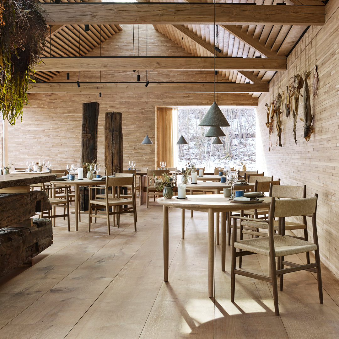 Arv Round Dining Table - Modern & Stylish for Kitchen, Dining Room, or Outdoor Entertaining