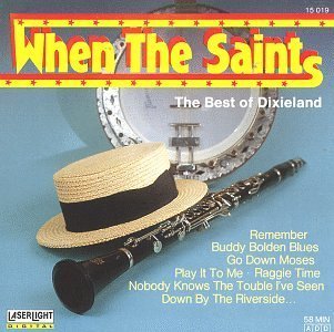 Best of Dixieland Jazz Music CD by Dixieland Stompers - When the Saints & Classic Tunes for Parties, Mardi Gras & New Orleans Style Celebrations