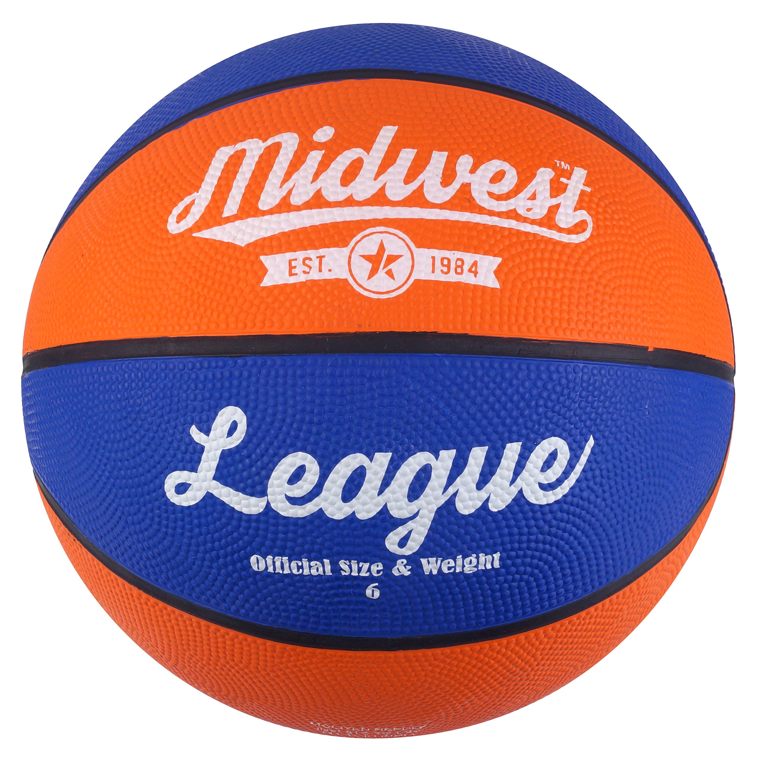 Midwest League Basketball - Official Game Ball for Youth & Adult Leagues - Perfect for Indoor & Outdoor Play, Training, and Competitive Matches