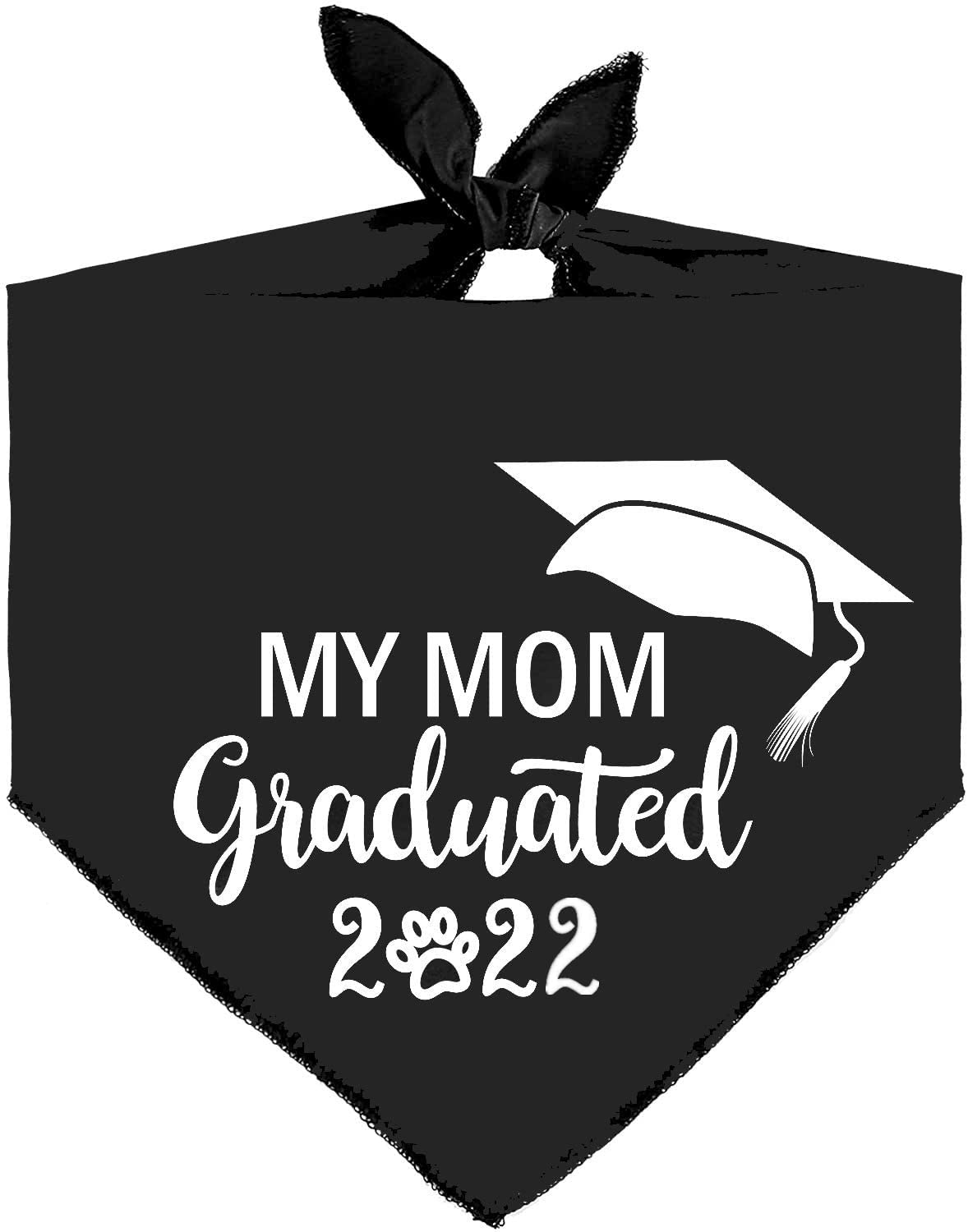 Dog Graduation Bandana - Cute Pet Graduation Gift for 2022 - Perfect for Puppy Graduation Ceremonies & Photo Shoots