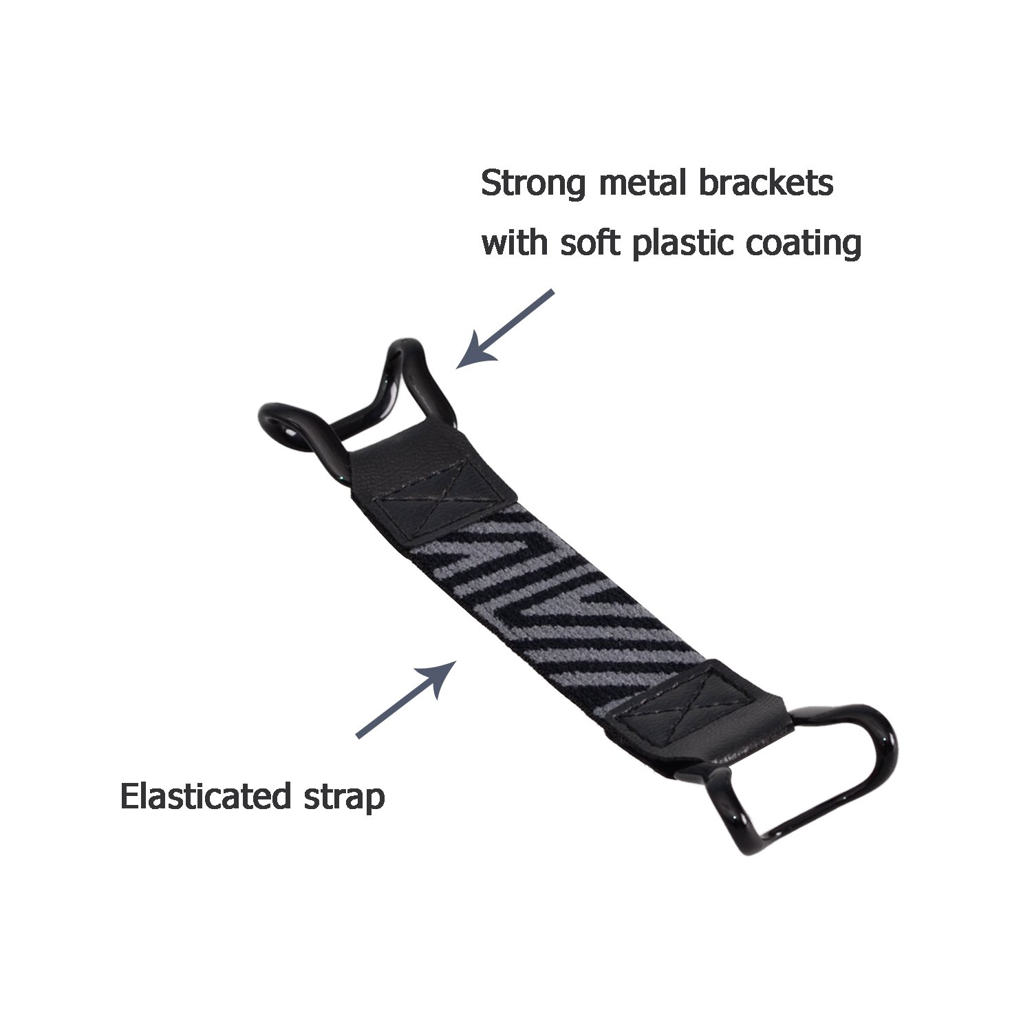 TFY Universal Phone Strap Holder - Compatible with iPhone 16 Pro Max/15 Pro/14 Plus/13 Pro/12/11/XS Max/XR/SE & Samsung Galaxy S24/S23/S22 - Anti-Slip Grip for Smartphones - Perfect for Gym, Running, Travel & Outdoor Activities