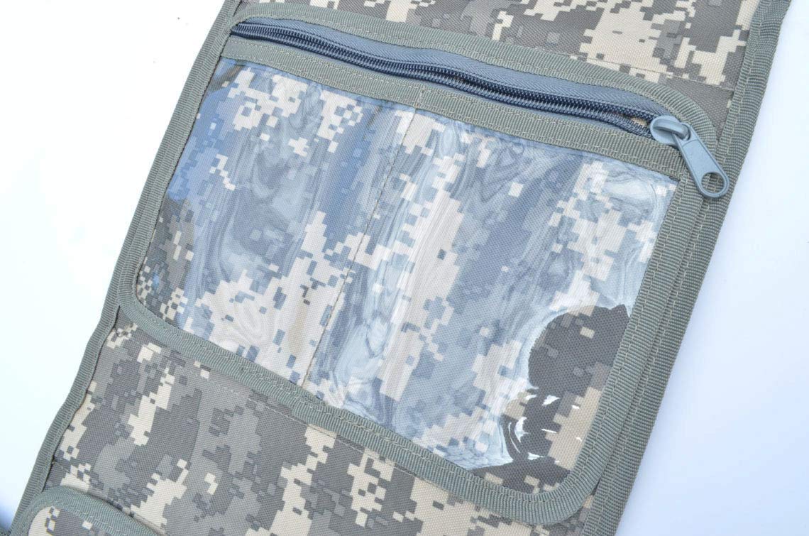 Tactical Molle Toiletry Bag for Camping & Travel - Military Grade Wash Kit with ACU Camo | Perfect for Outdoor Adventures, Hiking & Survival Gear