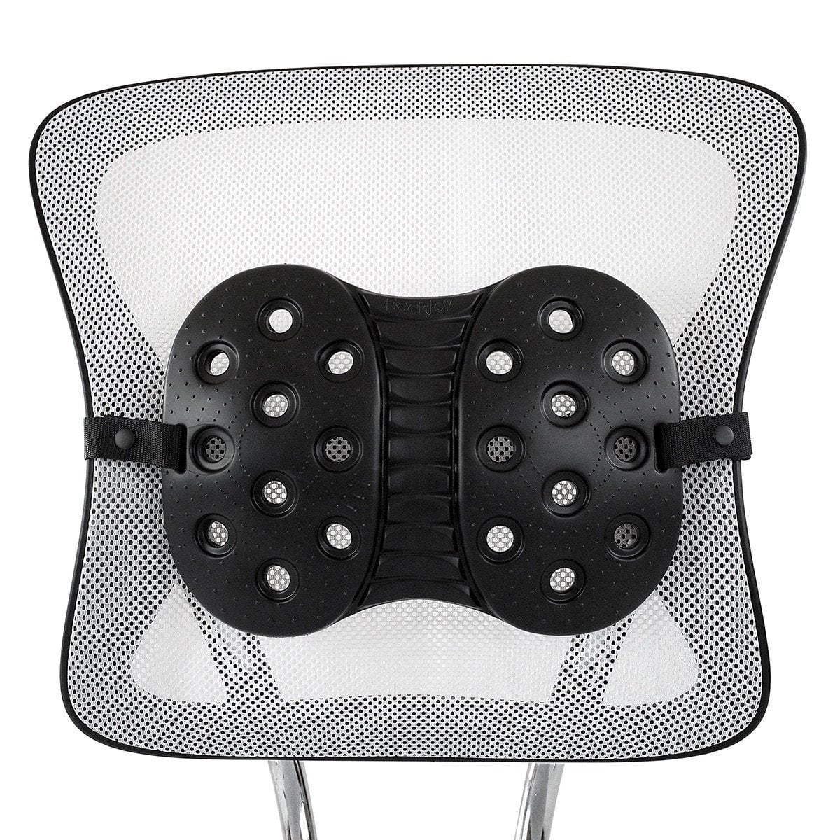 Ergonomic Lumbar Support Pillow with Hot/Cold Therapy Packs - Relief for Back Pain at Home, Office & Car