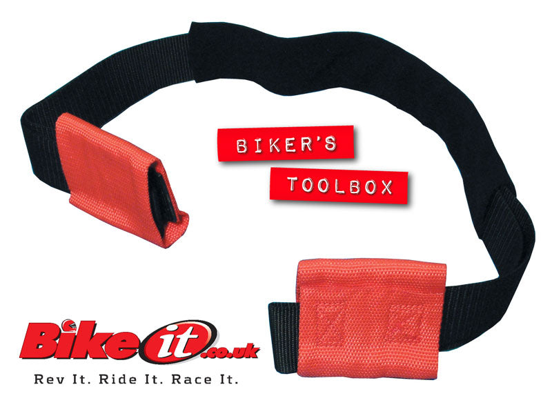 Motorcycle Handle Bar Tie Down Support Strap - Heavy Duty Bike Tie Downs for Secure Transport - Perfect for Motorcycle Hauling, Trailers & Storage