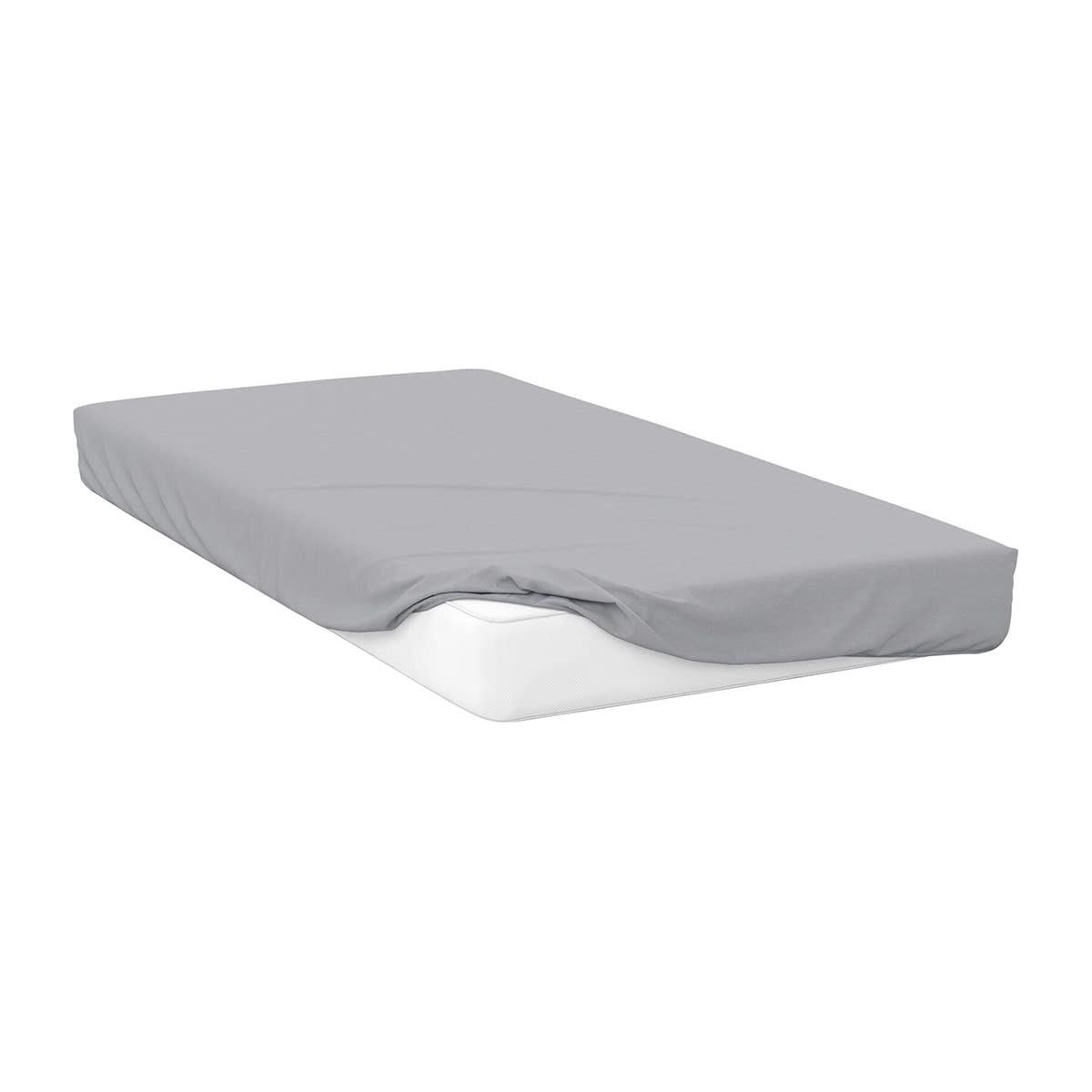 Belledorm 1000 Thread Count Cotton Sateen Extra Deep Fitted Sheet - California King Size, White - Luxury Bedding for Hotel-Style Comfort at Home