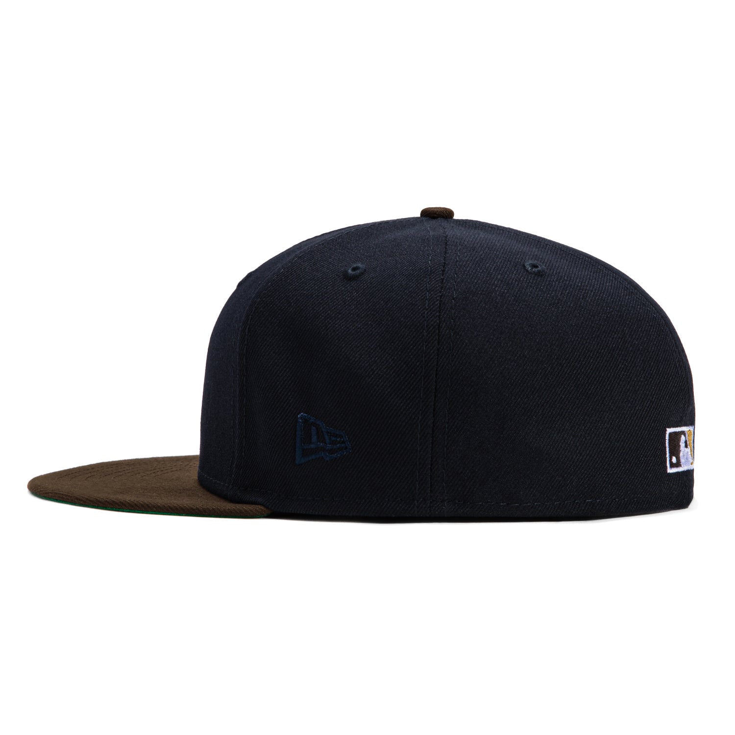 New Era 59Fifty MLB New York Mets 50th Anniversary Patch Snapback Hat - Navy & Brown Baseball Cap for Men, Women - Perfect for Games, Tailgating & Sports Fan Gifts