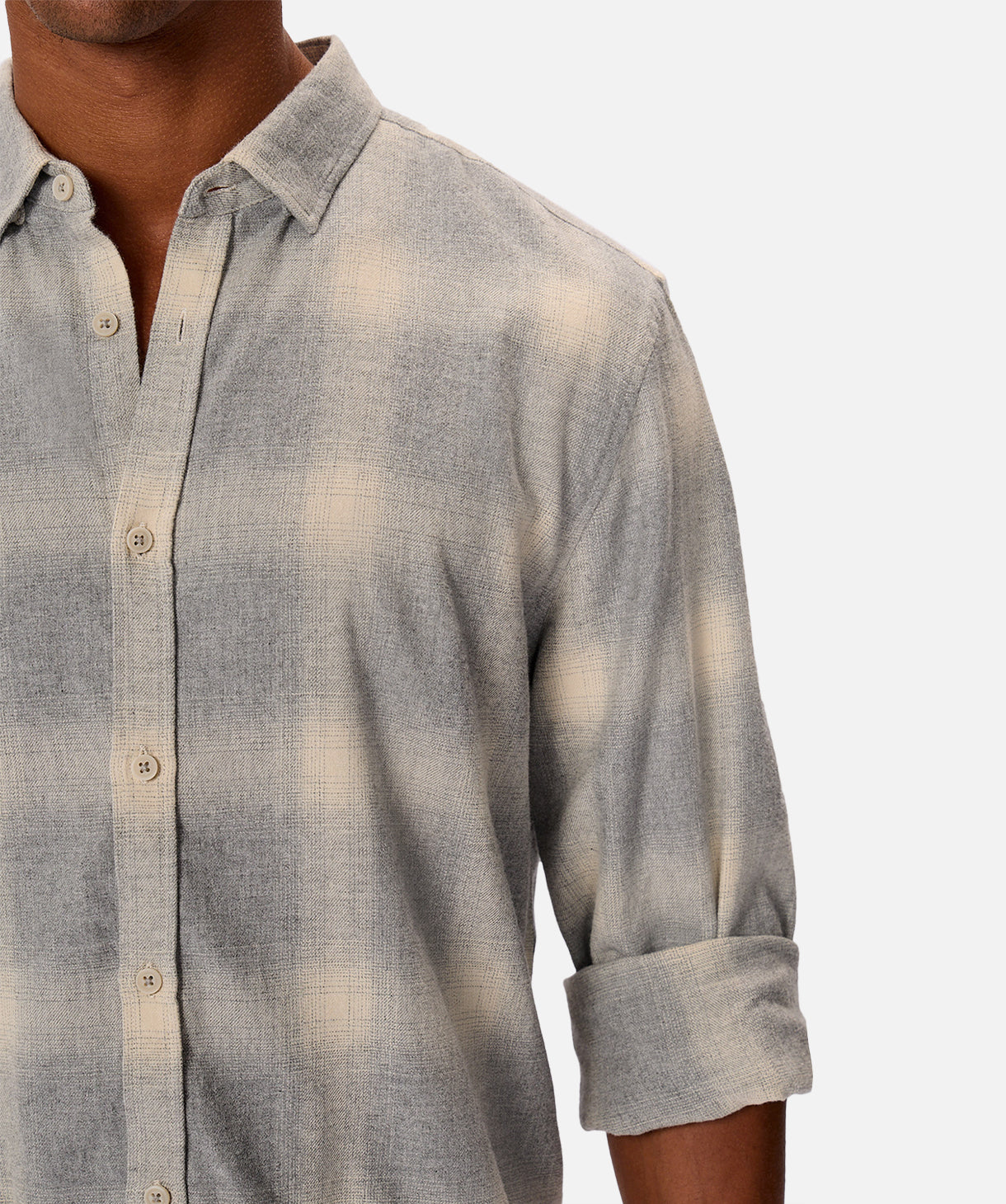 Lewistown Long Sleeve Shirt - Grey Stone | Comfortable Casual Wear for Men & Women | Perfect for Outdoor Activities, Work & Everyday Use