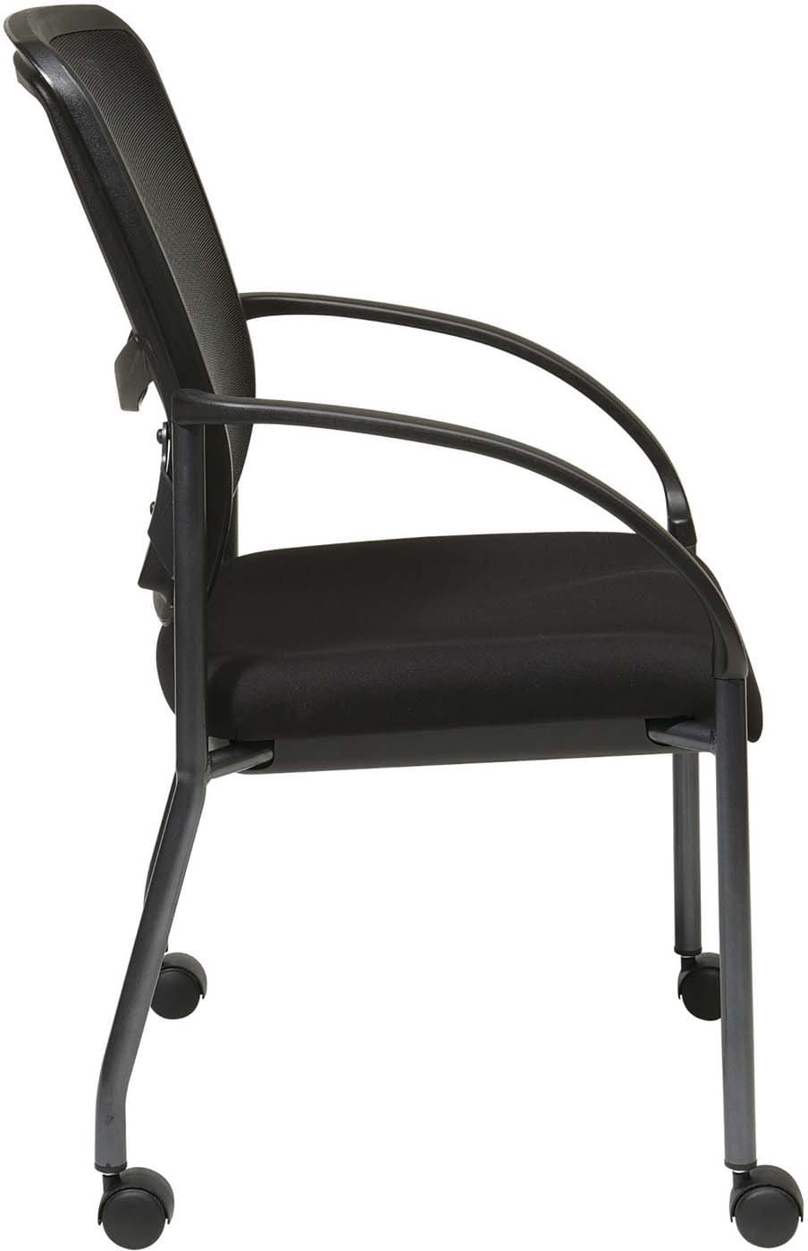 Pro Line II™ ProGrid Back Visitors Chair - Ergonomic Office Guest Seating with Lumbar Support [85640 30] - Perfect for Reception Areas, Conference Rooms & Waiting Rooms