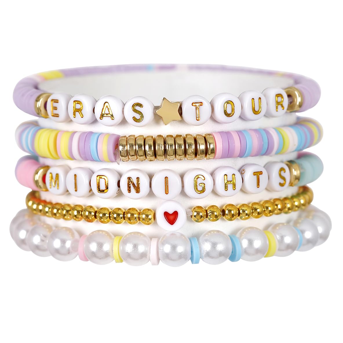 Taylor Swift Inspired Friendship Bracelets - Anti-Hero Evermore ERAS Music Jewelry for Women & Girls | Perfect for Concerts, Gifts & Swiftie Fan Collections