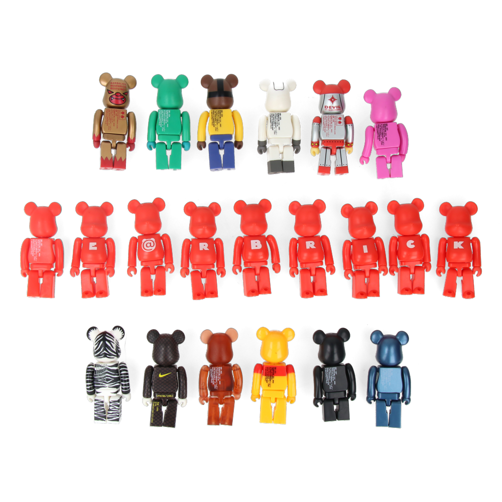 Bearbrick Series 3 Collectible Toy Figures - Limited Edition Vinyl Art Toys for Display & Decoration | Perfect for Home Office, Shelf Decor, and Anime Collections