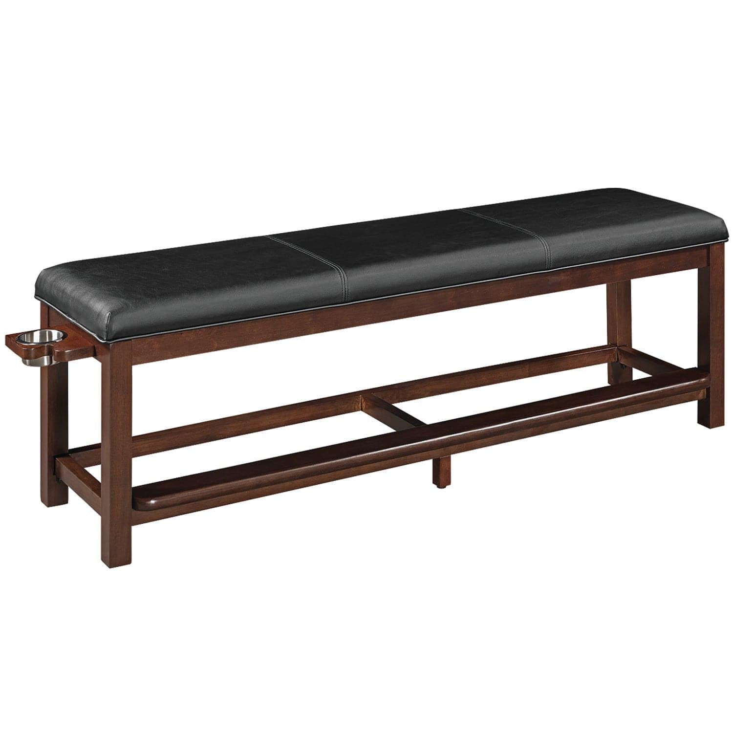 Cappuccino Storage Bench with Seat - Stylish Entryway Organizer for Shoes & Coats | Perfect for Hallway, Living Room & Bedroom Storage
