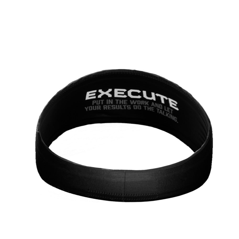 Execute Headband - Stylish & Comfortable Sports Headband for Women & Men - Perfect for Running, Yoga, Workouts & Outdoor Activities