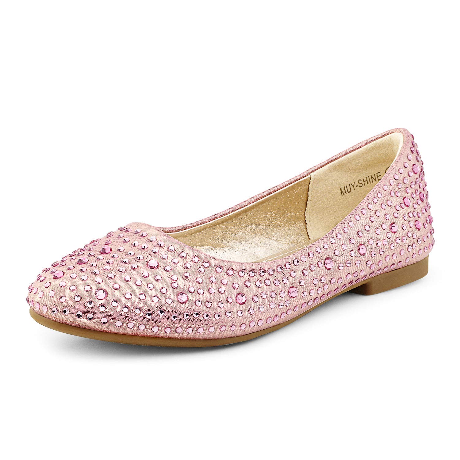 DREAM PAIRS Girls Slip-On Ballerina Flats - Comfortable Dress Shoes for Toddler, Little Kid & Big Kid | Perfect for School, Parties & Special Occasions