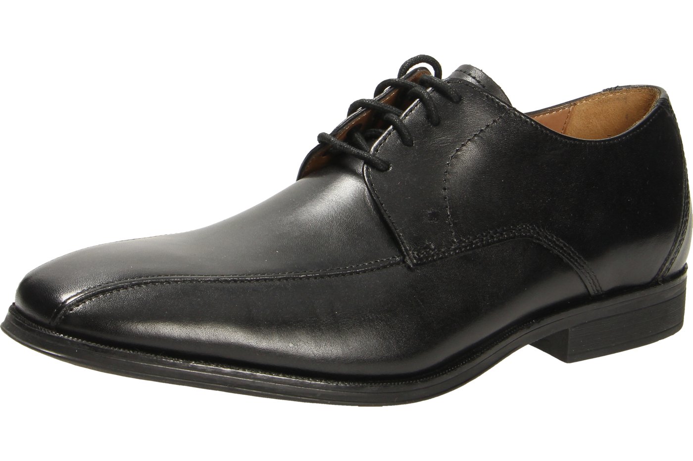 CLARKS Gilman Mode Men's Leather Derby Lace-Up Dress Shoes for Business Casual & Office Wear