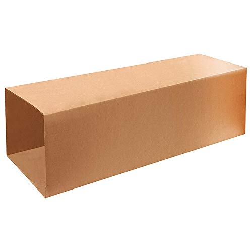 Telescopic Single Wall Shipping Box Top - Durable Corrugated Cardboard for Secure Packaging & Mailing | Perfect for Ecommerce, Moving & Storage