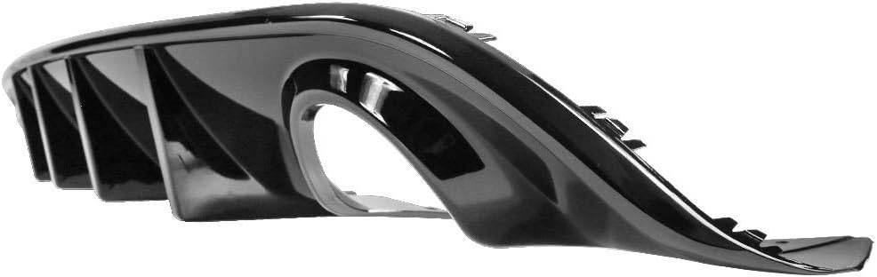2015-2023 Dodge Charger SRT Rear Bumper Diffuser - V3 Factory Style Unpainted PP Spoiler Splitter Valance Chin Diffuser for Enhanced Aerodynamics & Sporty Look | Perfect for Car Enthusiasts & Performance Upgrades