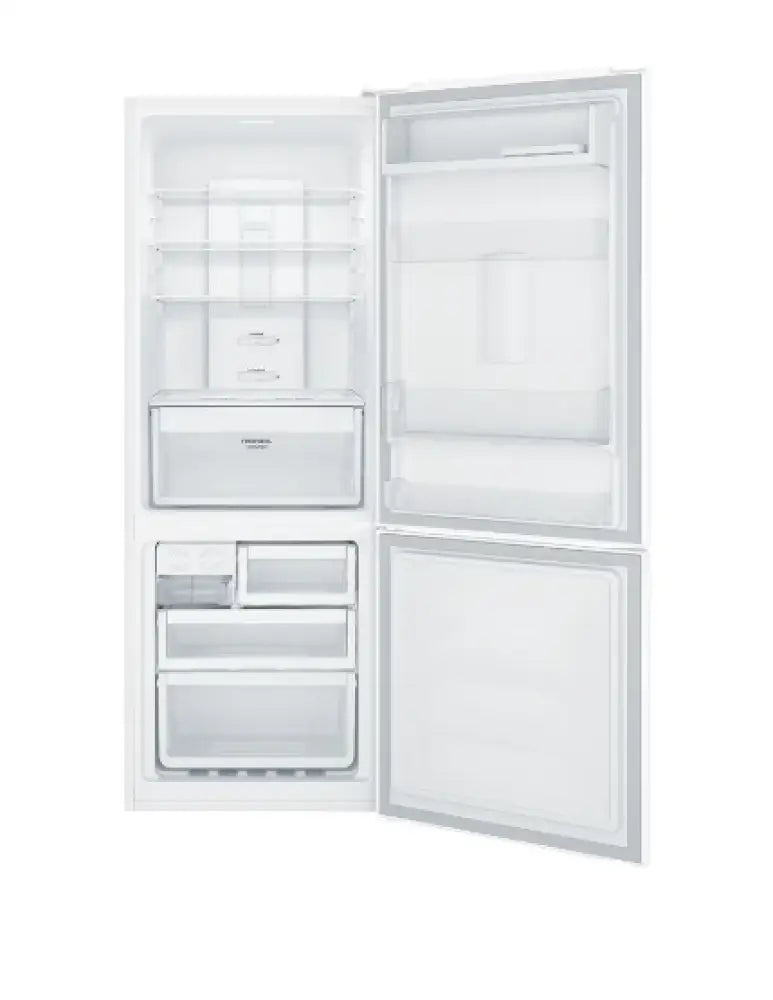 Westinghouse WBB3100WK 308L Bottom Freezer Refrigerator - Energy Efficient Stainless Steel Kitchen Appliance for Home & Apartment Use