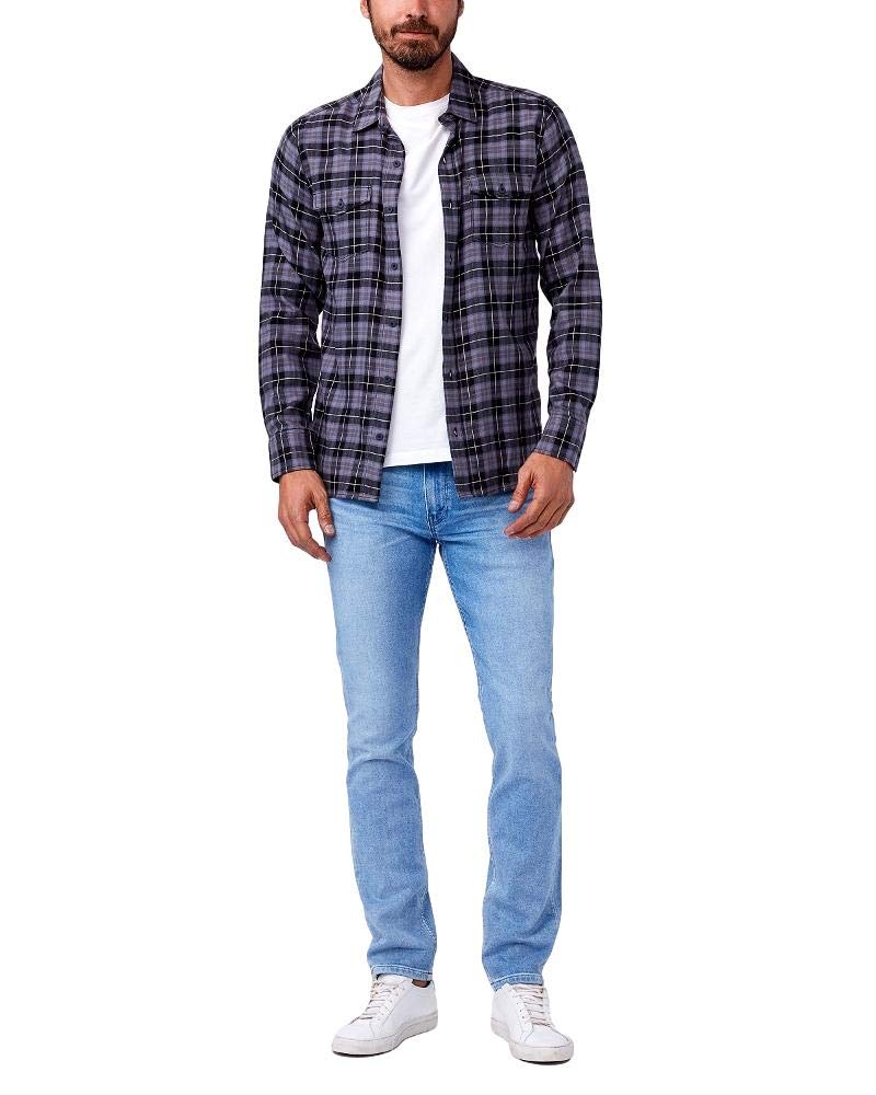 PAIGE Men's Lennox Julius Jeans - Slim Fit Stretch Denim Pants for Casual & Business Wear | Perfect for Office, Date Night & Weekend Outings