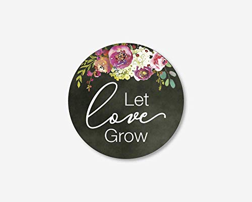 Let Love Grow - Chalkboard